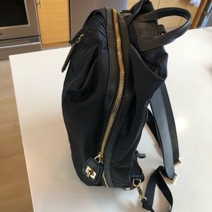 Caraa Studio 2 Large Black Gold Hardware Backpack